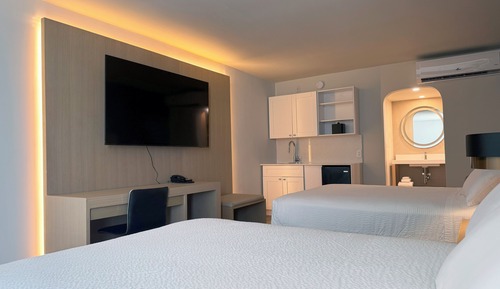 Suite estudio Premium, varias camas, no fumadores
