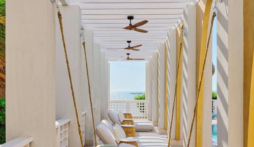 Suite presidencial, 3 habitaciones, frente a la playa