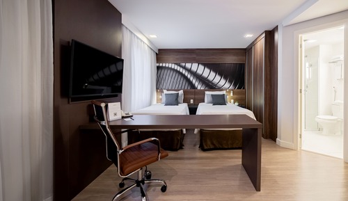 Apartamento superior, 2 camas individuales