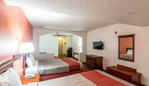 Habitación estándar, 2 camas de matrimonio, fumadores