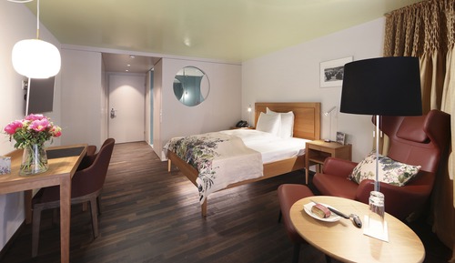 Habitación estándar doble, balcón, en la zona del jardín