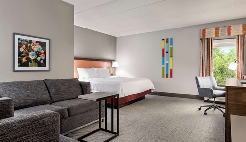 Habitación Deluxe, 1 cama de matrimonio grande con sofá cama, no fumadores