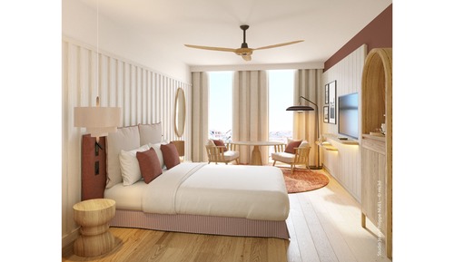 Suite Deluxe, 1 cama de matrimonio grande con sofá cama