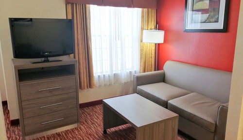Suite, 1 cama de matrimonio, no fumadores (Mobility,Hearing,Roll-In Shower)
