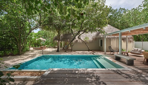 Villa, 3 habitaciones, piscina privada, junto a la playa (Suite)
