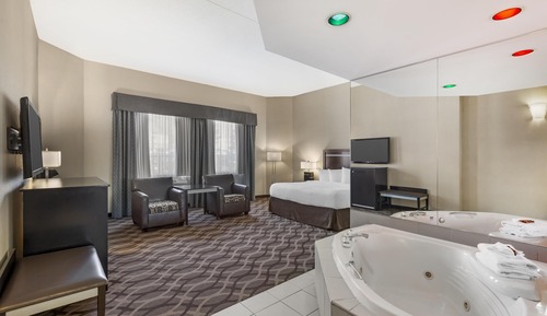 Suite, 1 cama de matrimonio grande, no fumadores, bañera de hidromasaje
