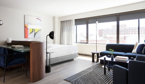 Suite estudio, 1 cama de matrimonio grande (Additional Living Area)
