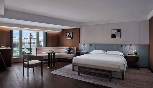 Estudio, 1 cama de matrimonio grande