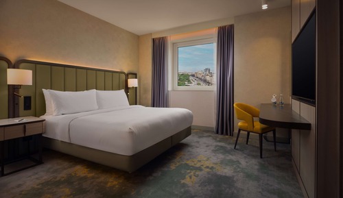 Suite ejecutiva, 1 cama de matrimonio grande con sofá cama (Park)