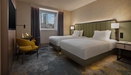 Hab. con 2 camas individuales, Hilton