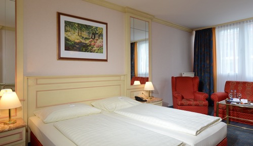 Habitación básica con 1 cama doble o 2 individuales