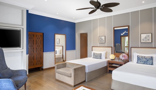 Villa Premium, 2 camas individuales, vistas al jardín (03)