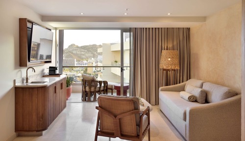 Habitación, 1 cama de matrimonio grande, bañera de hidromasaje, con vistas (Infinity, Sunset View)