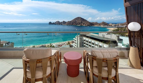 Habitación, 2 camas de matrimonio, vistas al mar (Infinity)