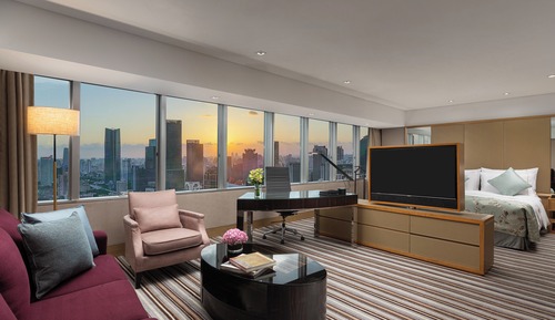 Habitación ejecutiva doble, vistas a la ciudad (1 pax)