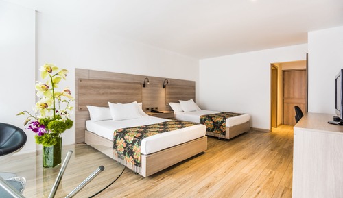 Habitación superior, 2 camas dobles