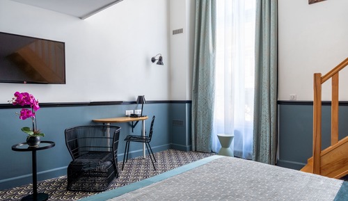 Dúplex - Minibar soft de cortesía, bandeja de cortesía, Chromecast, Prensa digital