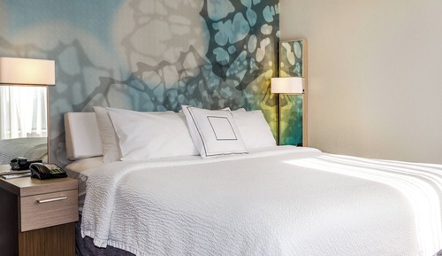Suite, 1 cama de matrimonio grande con sofá cama