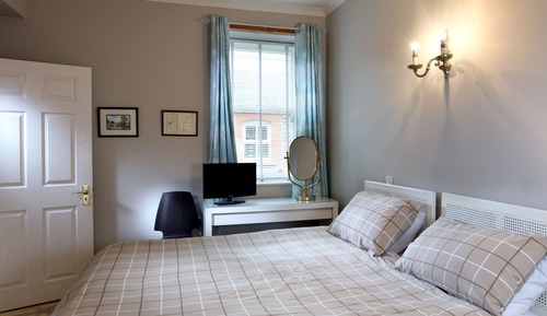 Apartamento estándar, 1 cama de matrimonio, cocina, vistas al patio