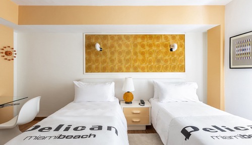 Habitación Deluxe con 2 camas individuales, accesible para personas con discapacidad