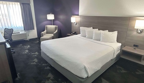 Habitación estándar, 1 cama de matrimonio grande, accesible para personas con discapacidad, bañera