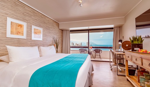 Habitación doble superior, vistas al mar