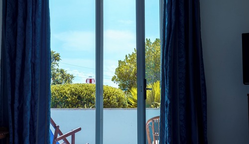 Habitación cuádruple superior, balcón, vistas al jardín