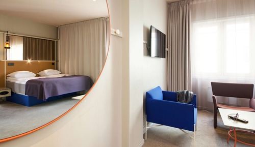 Habitación familiar, 1 cama de matrimonio con sofá cama