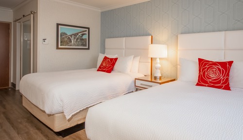 Habitación estándar, 2 camas de matrimonio, no fumadores