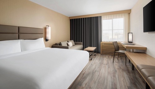 Habitación, 1 cama de matrimonio grande con sofá cama