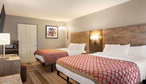 Habitación, 2 camas de matrimonio, no fumadores