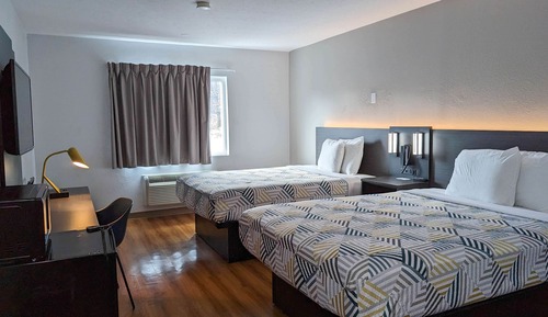 Habitación Deluxe, 2 camas de matrimonio, no fumadores, frigorífico y microondas