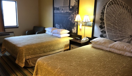 Habitación estándar, 2 camas de matrimonio