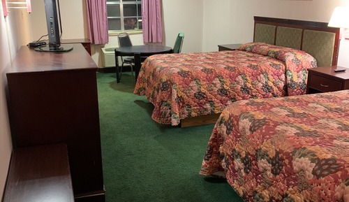 Habitación ejecutiva, 2 camas de matrimonio, frigorífico y microondas, planta ejecutiva
