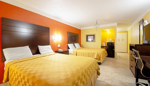 Habitación estándar, 2 camas de matrimonio, fumadores