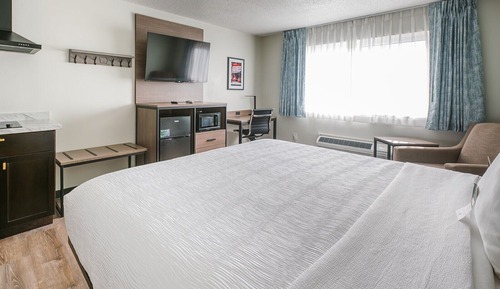 Habitación Deluxe, 1 cama de matrimonio grande, cocina básica, planta baja