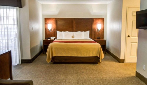 Habitación, 1 cama de matrimonio grande con sofá cama, accesible para personas con discapacidad