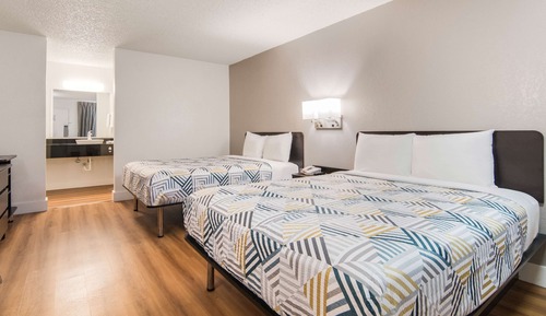 Habitación estándar, 2 camas de matrimonio, no fumadores