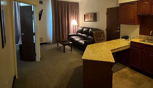 Suite, 1 cama de matrimonio grande, cocina (Walk-in Shower, Full Kitchen)