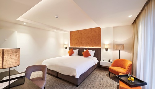 Habitación Deluxe, 1 cama de matrimonio grande, accesible para personas con discapacidad