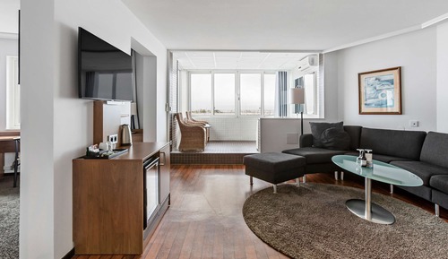 Suite, 1 cama de matrimonio, bañera de hidromasaje, vistas al mar