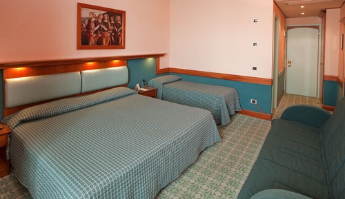 Habitación cuádruple estándar