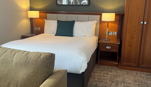 Habitación estándar, 1 cama de matrimonio con sofá cama