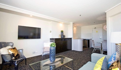 Apartamento estándar, 1 cama de matrimonio, no fumadores, balcón (with Sofabed)