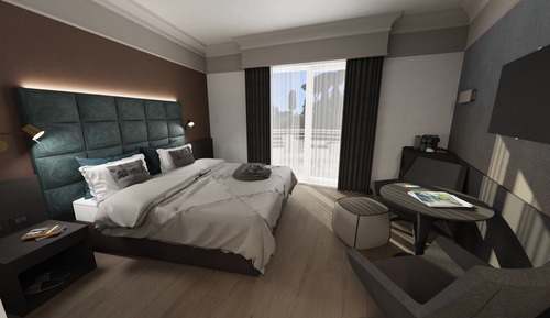 Habitación ejecutiva con 1 cama doble o 2 individuales
