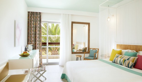 Habitación doble, vistas al jardín