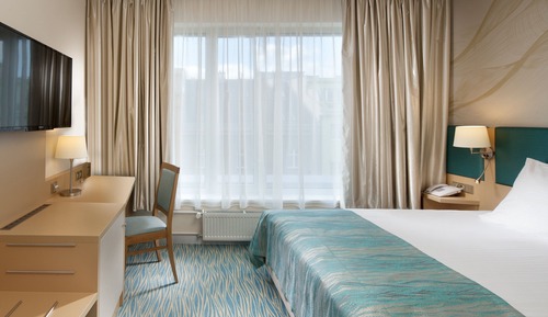 Suite, 1 cama de matrimonio grande con sofá cama