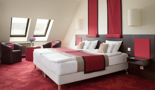 Habitación estándar con 1 cama doble o 2 individuales
