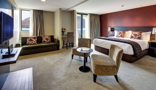 Suite estudio, vistas al jardín
