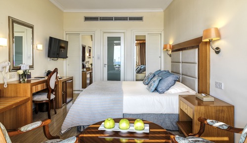 Habitación individual, vistas al mar